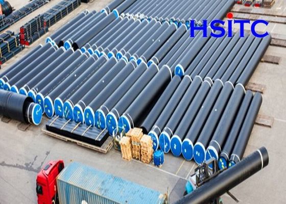 Astm A106 Черная стальная цепная труба Sch40