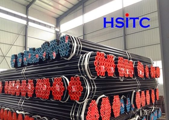 Astm A106 Черная стальная цепная труба Sch40