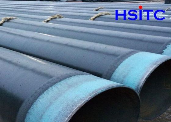 Din30670 3000мм Противокоррозионная стальная труба Три слоя PP