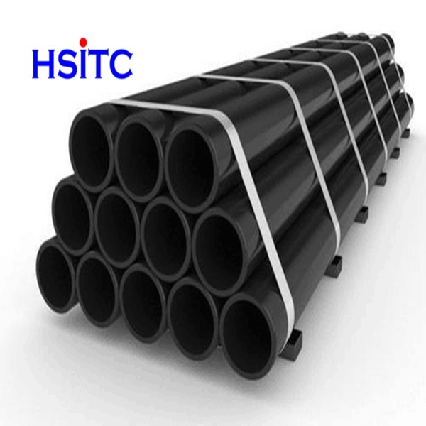Astm A106 Черная стальная цепная труба Sch40 1