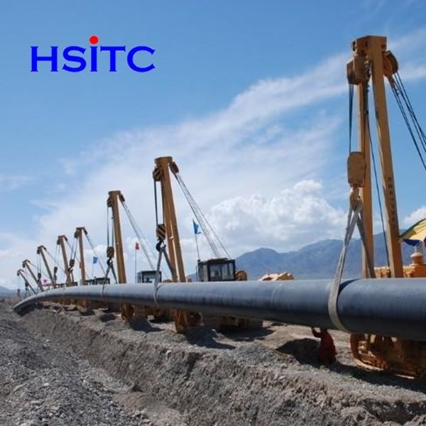 Din30670 3000мм Противокоррозионная стальная труба Три слоя PP 0